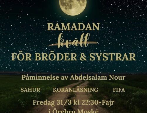 Ramadankväll, 31mars