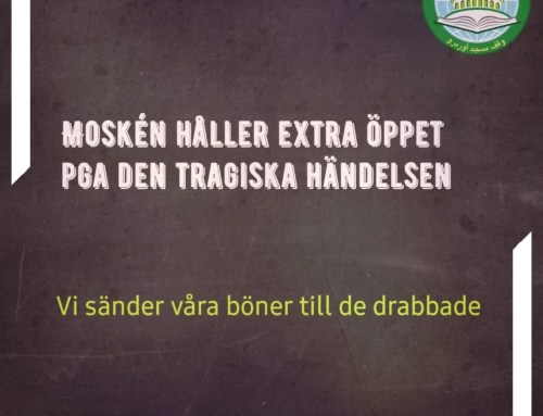 Örebro sörjer för de drabbade