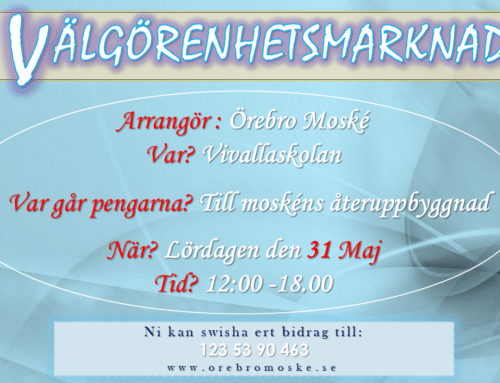 Välgörenhetsmarknad 31maj