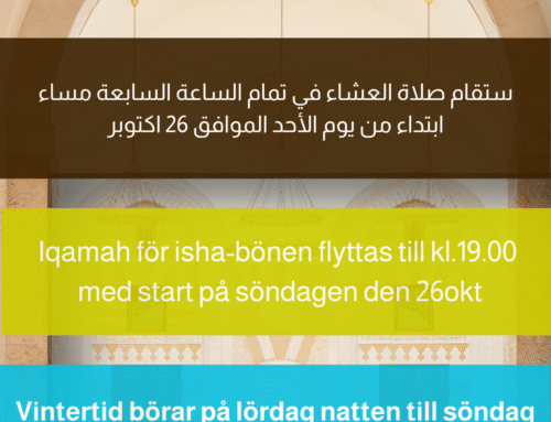 Vintertid börjar på söndag den 26okt